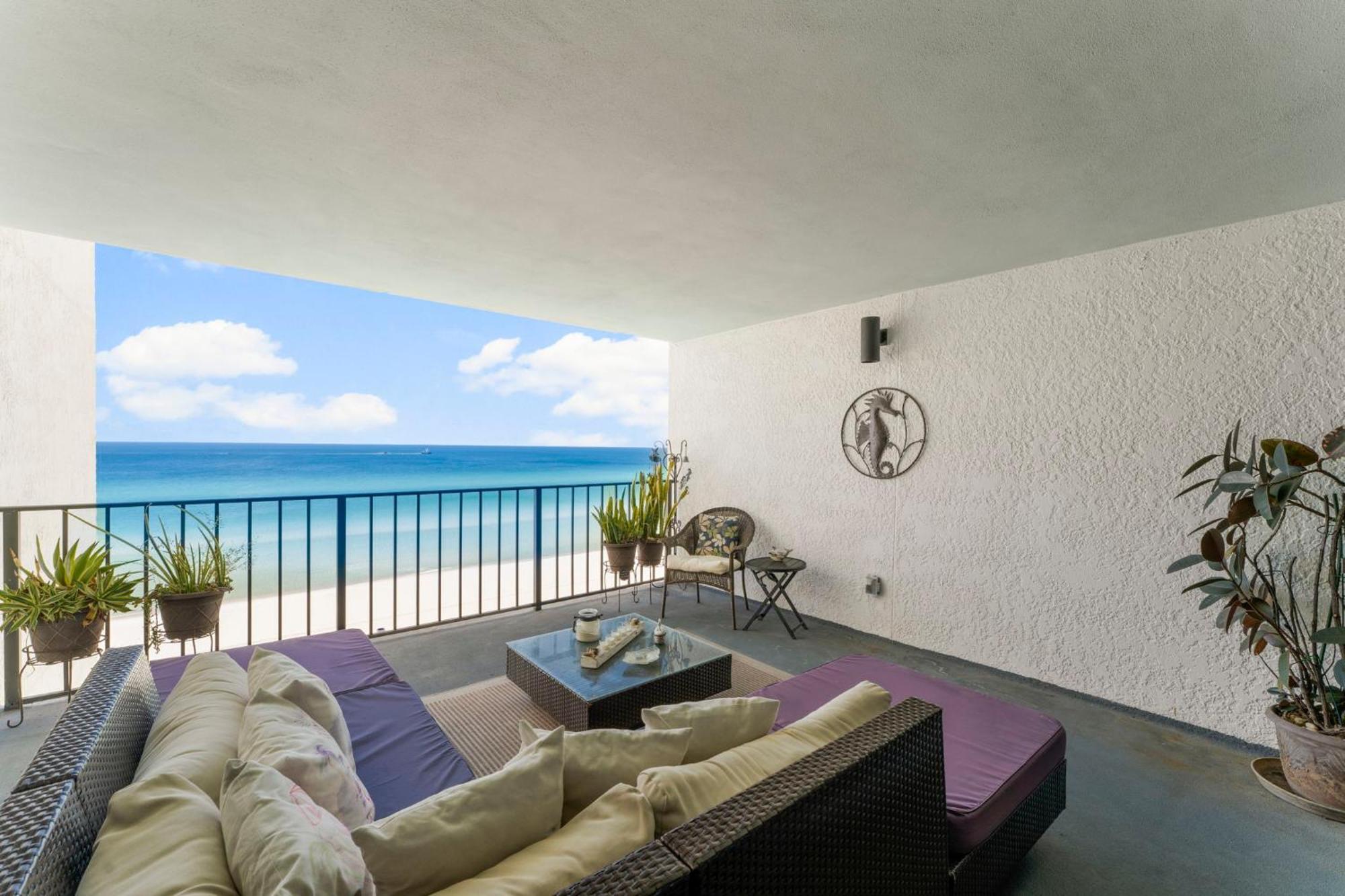 Stunning 2/2 Designer Condo W Coastal Appeal Right On The Gulf! Panama City Beach Extérieur photo