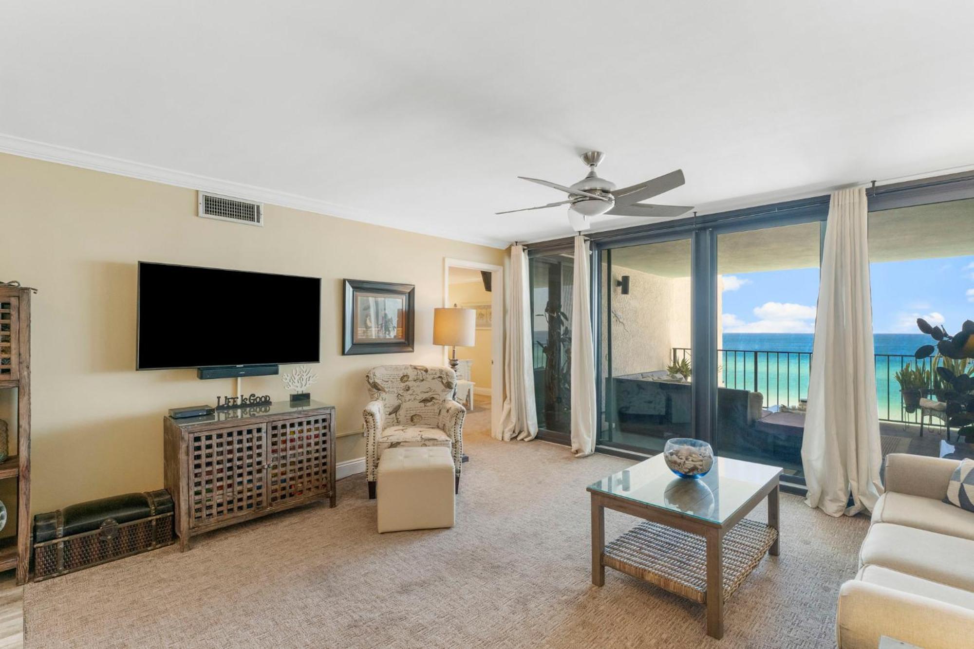 Stunning 2/2 Designer Condo W Coastal Appeal Right On The Gulf! Panama City Beach Extérieur photo