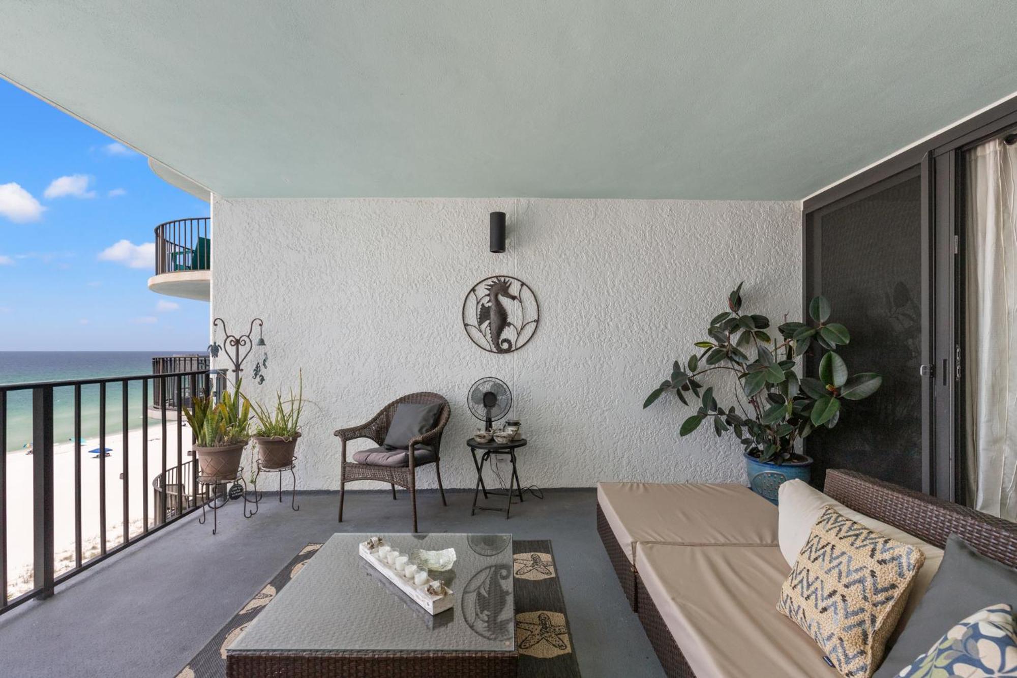 Stunning 2/2 Designer Condo W Coastal Appeal Right On The Gulf! Panama City Beach Extérieur photo